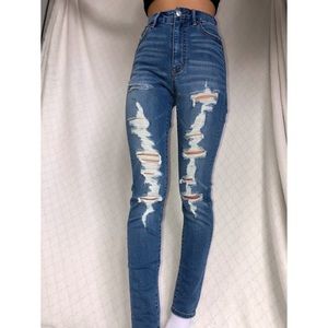 ‼️SOLD‼️Aeropastale Distressed Skinny Jeans